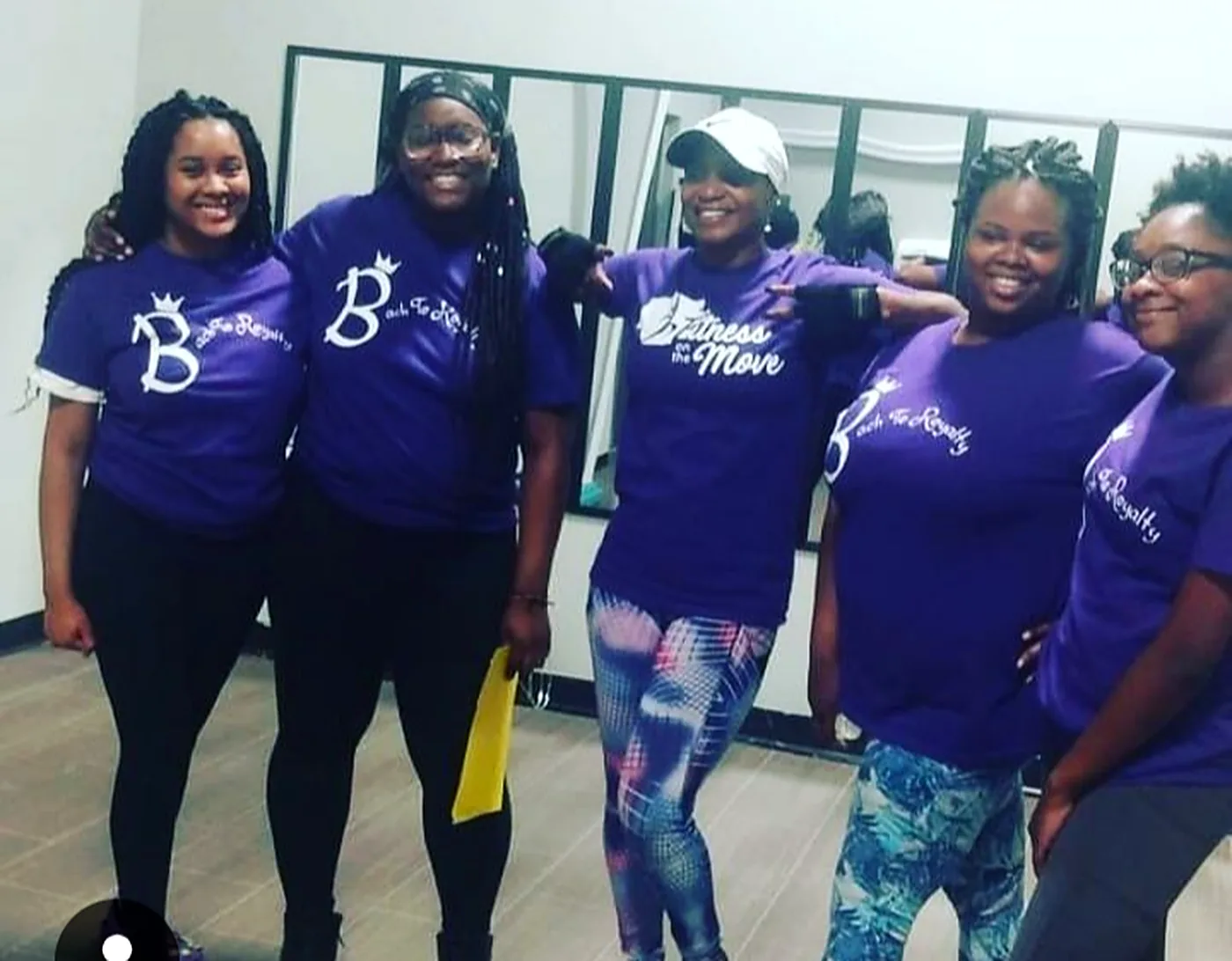Fitness on the Move volunteers together at a community event